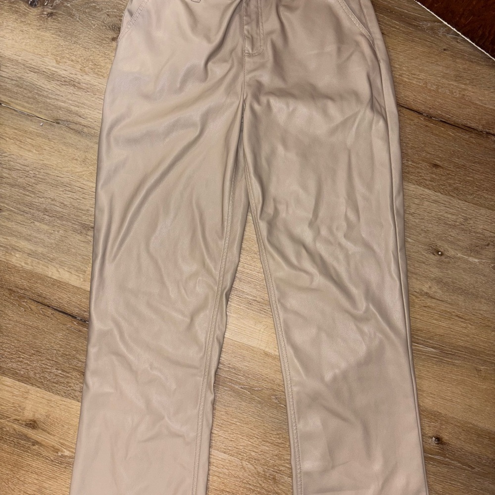 ASOS Design Faux Leather Straight Leg Women’s Pants
